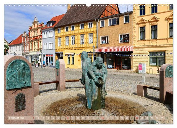 Produktbild: Die Hansest&auml;dte Kyritz und Havelberg (Wandkalender 2026 DIN A2 quer), CALVENDO Monatskalender