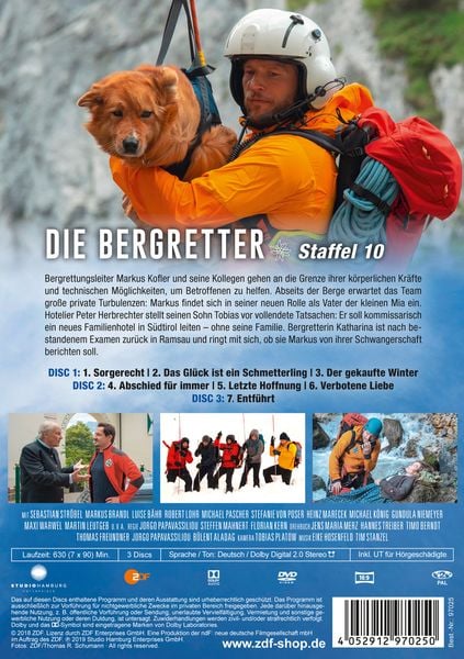 Produktbild: Die Bergretter - Staffel 10 [3 DVDs]