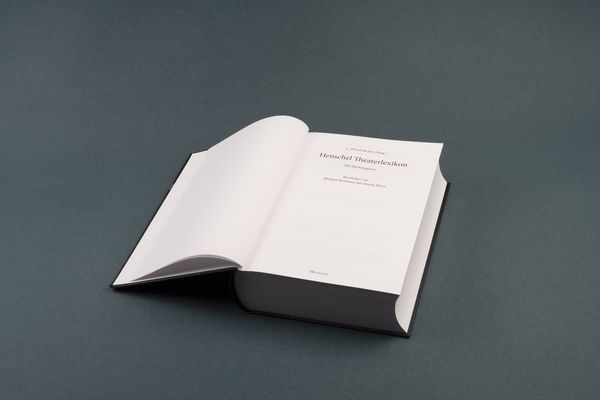 Produktbild: Henschel Theaterlexikon
