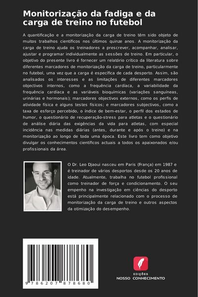 Produktbild: Monitoriza&ccedil;&atilde;o da fadiga e da carga de treino no futebol