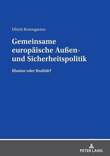Produktbild: Gemeinsame europ&auml;ische Au&szlig;en- und Sicherheitspolitik