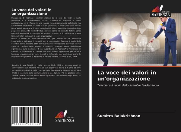 Produktbild: La voce dei valori in un'organizzazione
