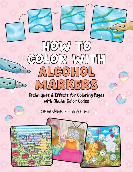 Produktbild: How to Color with Alcohol Markers