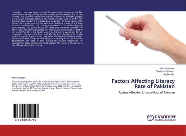 Produktbild: Factors Affecting Literacy Rate of Pakistan