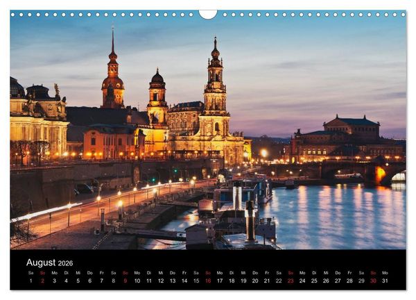 Produktbild: Dresden, das Florenz an der Elbe (Wandkalender 2026 DIN A3 quer), CALVENDO Monatskalender