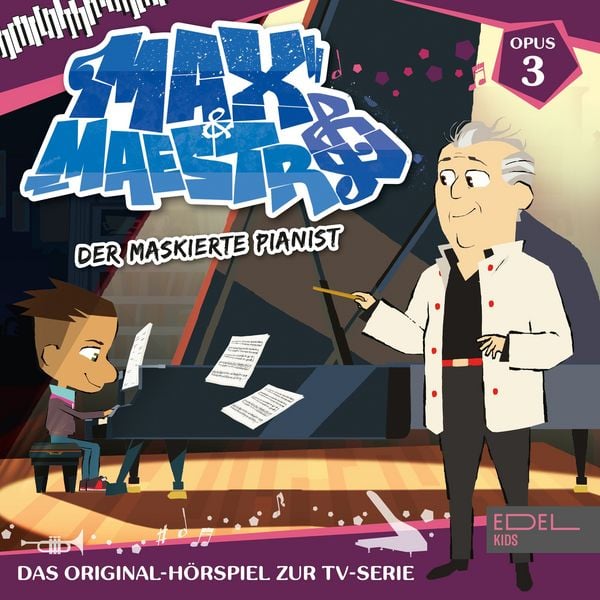 Produktbild: Folge 3: Der maskierte Pianist (Das Original-H&ouml;rspiel zur TV-Serie)