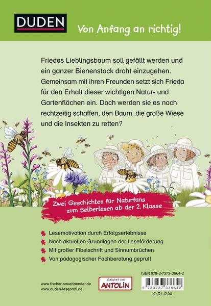 Produktbild: Duden Leseprofi &ndash; Die Gartenretter, 2. Klasse (Doppelband)