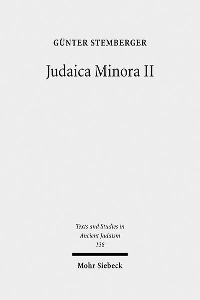 Produktbild: Judaica Minora