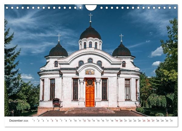 Produktbild: Republik Moldawien - Das s&uuml;dosteurop&auml;ische Kleinod (Wandkalender 2026 DIN A4 quer), CALVENDO Monatskalender