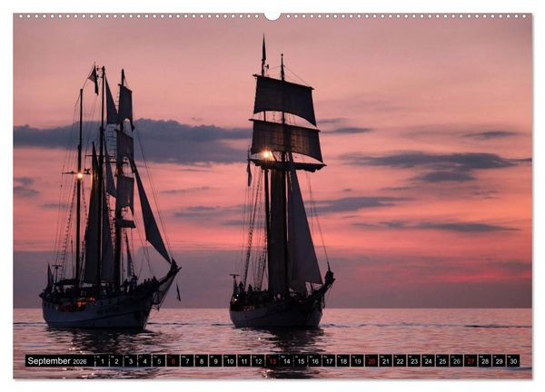 Produktbild: Hanse Sail (Wandkalender 2026 DIN A2 quer), CALVENDO Monatskalender