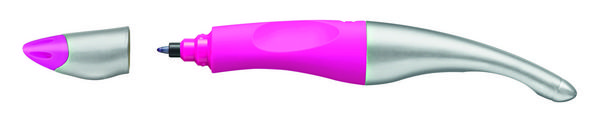 Produktbild: STABILO Ergonomischer Tintenroller f&uuml;r Rechtsh&auml;nder, pink - inkl. Patrone