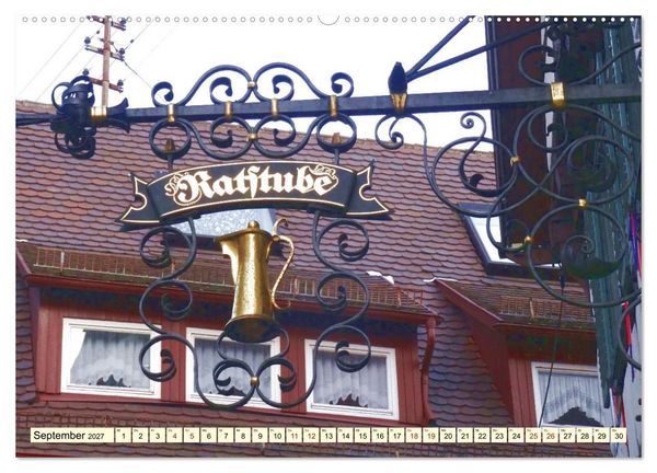 Produktbild: Unterwegs in Bad Urach (hochwertiger Premium Wandkalender 2027 DIN A2 quer), Kunstdruck in Hochglanz