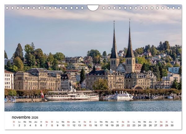Produktbild: Visite de la Suisse (Calendrier mural 2026 DIN A4 vertical), CALVENDO calendrier mensuel