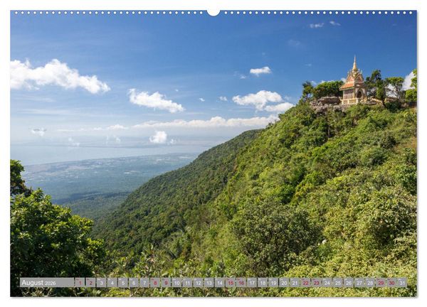 Produktbild: KAMBODSCHA - Im Reich der Khmer (hochwertiger Premium Wandkalender 2026 DIN A2 quer), Kunstdruck in Hochglanz