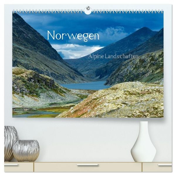 Produktbild: Norwegen - Alpine Landschaften (hochwertiger Premium Wandkalender 2026 DIN A2 quer), Kunstdruck in Hochglanz