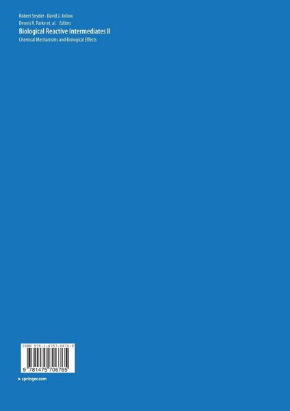 Produktbild: Biological Reactive Intermediates&mdash;II