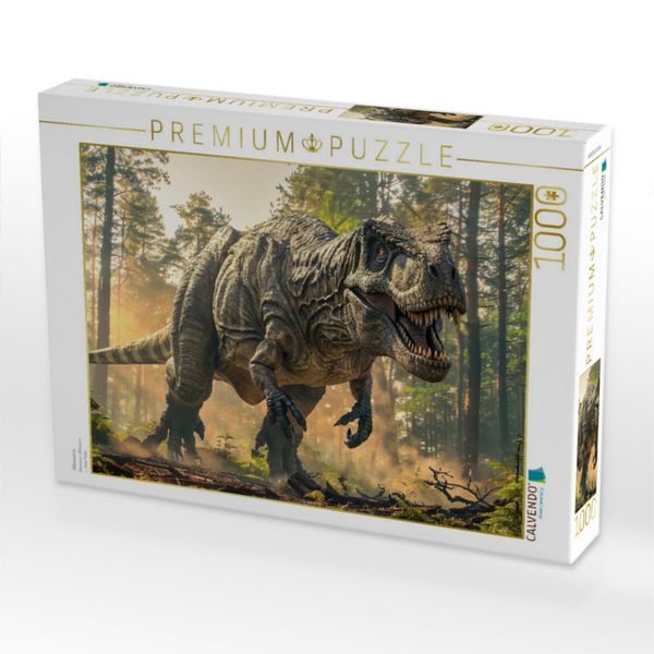 Produktbild: CALVENDO Puzzle Allosaurus | 1000 Teile Lege-Gr&ouml;&szlig;e 64x48cm Foto-Puzzle f&uuml;r gl&uuml;ckliche Stunden
