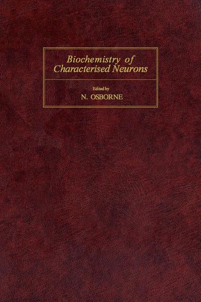 Produktbild: Biochemistry of Characterised Neurons