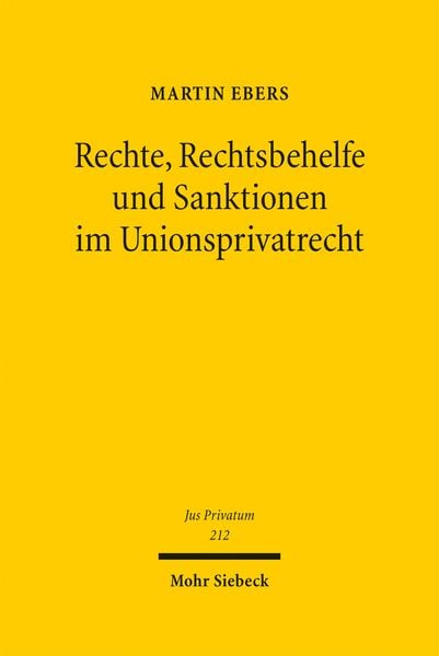 Produktbild: Rechte, Rechtsbehelfe und Sanktionen im Unionsprivatrecht