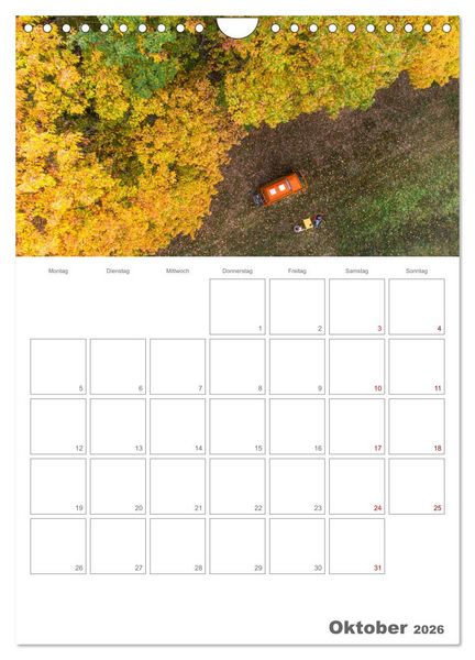 Produktbild: Vanlife Jahresplaner (Wandkalender 2026 DIN A4 hoch), CALVENDO Monatskalender