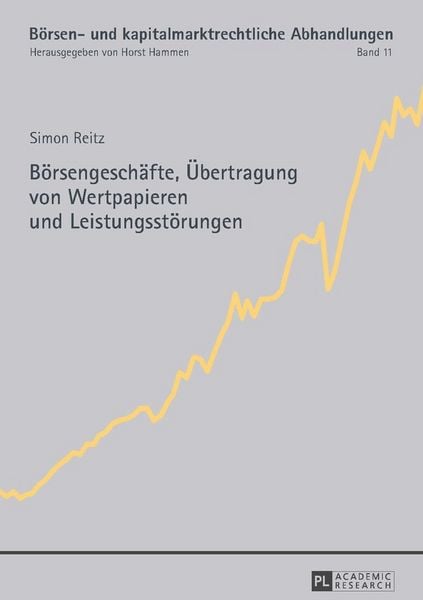 Produktbild: B&ouml;rsengesch&auml;fte, &Uuml;bertragung von Wertpapieren und Leistungsst&ouml;rungen