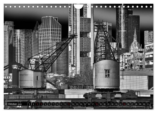 Produktbild: Faszination Frankfurter Architektur (Wandkalender 2026 DIN A4 quer), CALVENDO Monatskalender