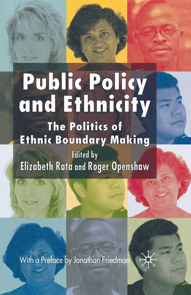 Produktbild: Public Policy and Ethnicity