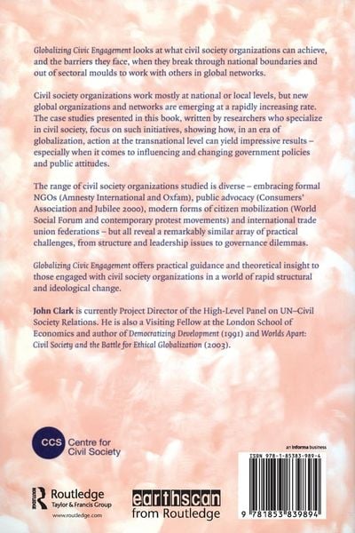 Produktbild: Globalizing Civic Engagement