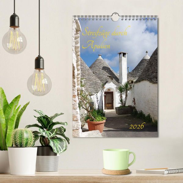Produktbild: Kalender / Apulien (Wandkalender 2026 DIN A4 hoch), CALVENDO Monatskalender