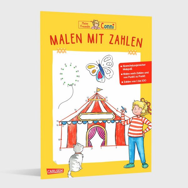 Produktbild: Conni Gelbe Reihe (Besch&auml;ftigungsbuch): Malen mit Zahlen