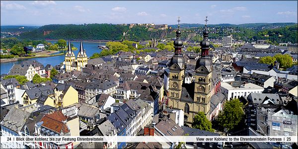 Produktbild: Koblenz bis Bingen / Koblenz to Bingen - Book To Go