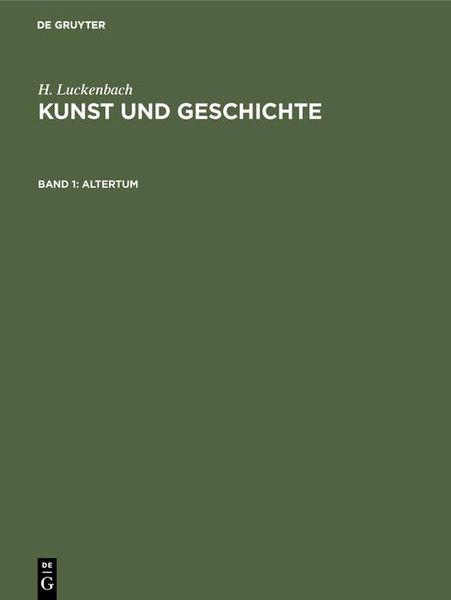 Produktbild: Altertum