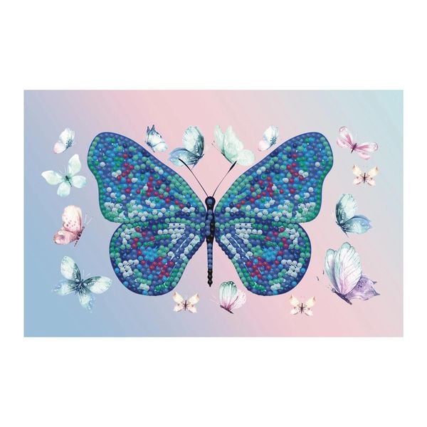 Produktbild: DOTZIES BY DIAMOND DOTZ - Diamond Painting Etui Schmetterling