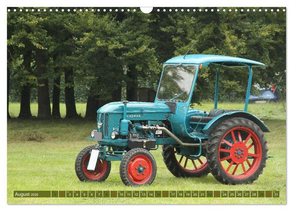 Produktbild: Traktoren - Altgediente Veteranen (Wandkalender 2026 DIN A3 quer), CALVENDO Monatskalender