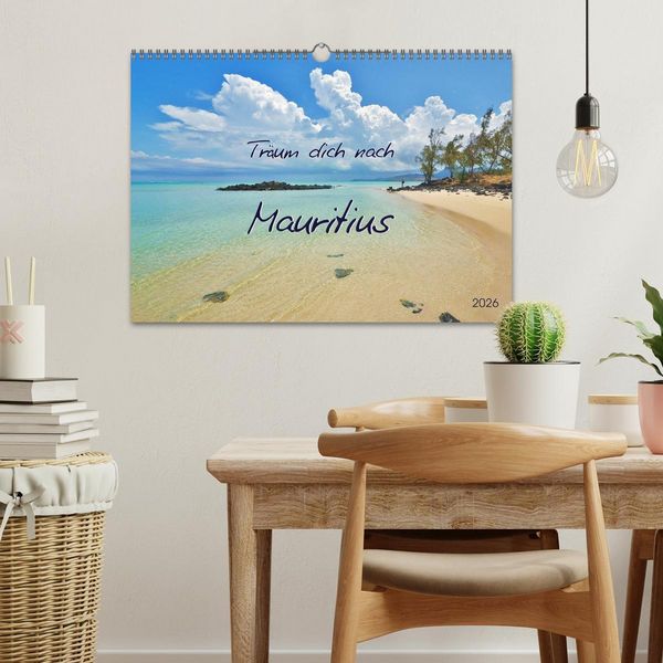 Produktbild: Tr&auml;um dich nach Mauritius (Wandkalender 2026 DIN A3 quer), CALVENDO Monatskalender