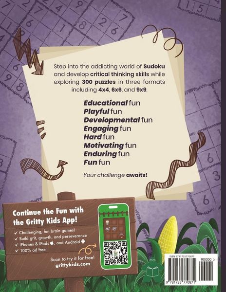 Produktbild: Sudoku Puzzles for Gritty Kids
