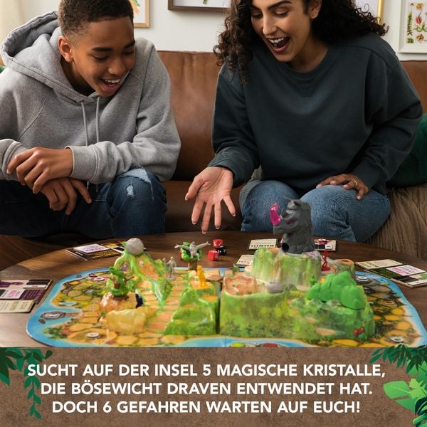 Produktbild: Spin Master Games - Jumanji Stampede - kooperatives 3D-Abenteuerspiel