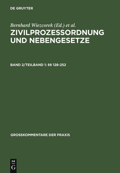 Produktbild: &sect;&sect; 128-252