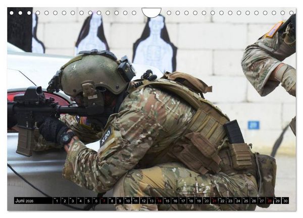 Produktbild: Spezialeinheiten &bull; U.S. Special Forces (Wandkalender 2026 DIN A4 quer), CALVENDO Monatskalender
