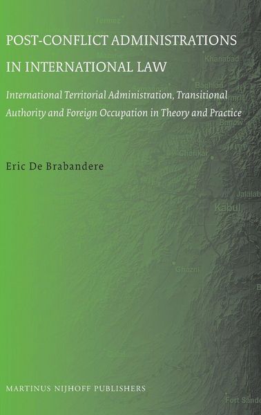 Produktbild: Post-conflict Administrations in International Law