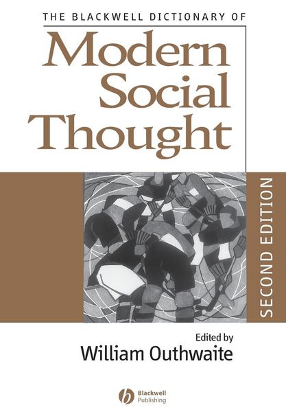 Produktbild: The Blackwell Dictionary of Modern Social Thought