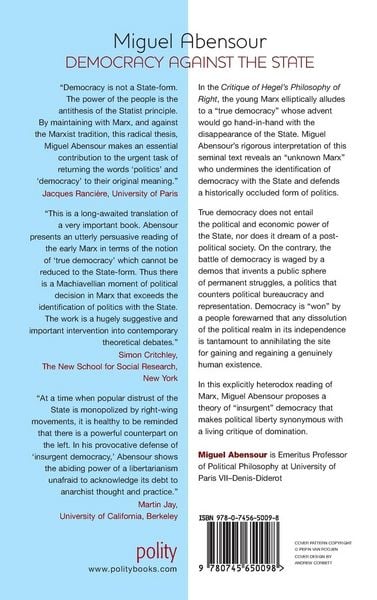Produktbild: Democracy Against the State