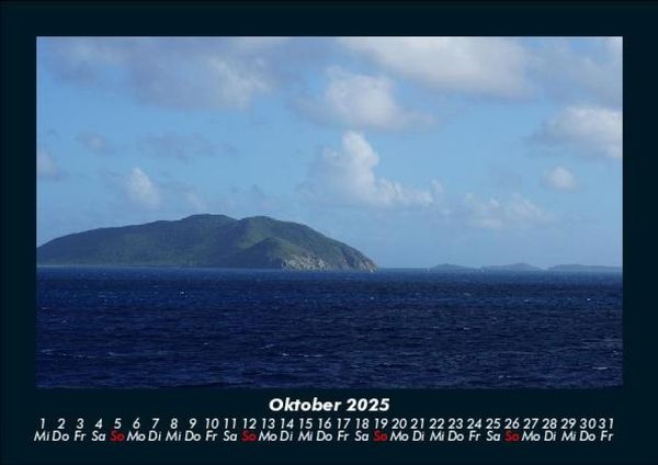 Produktbild: Trauminseln 2025 Fotokalender DIN A5