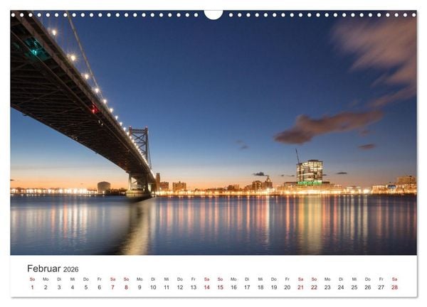 Produktbild: Philadelphia - The Birthplace of America (Wandkalender 2026 DIN A3 quer), CALVENDO Monatskalender