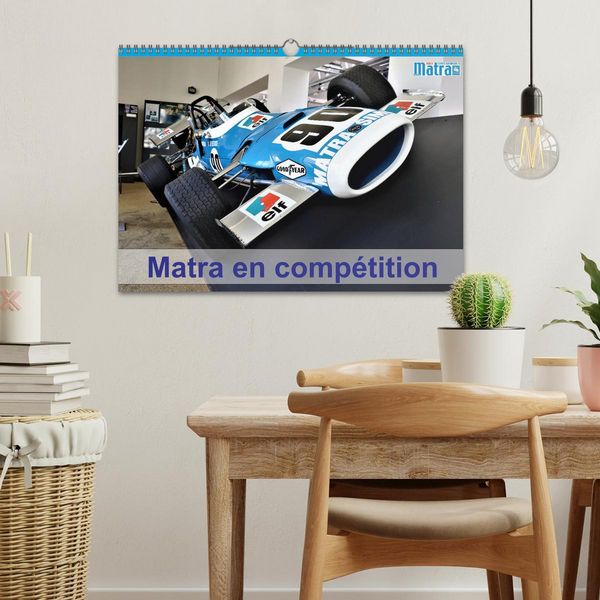 Produktbild: Matra en comp&eacute;tition (Calendrier mural 2026 DIN A3 vertical), CALVENDO calendrier mensuel
