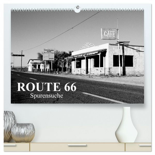 Produktbild: Route 66 (hochwertiger Premium Wandkalender 2026 DIN A2 quer), Kunstdruck in Hochglanz