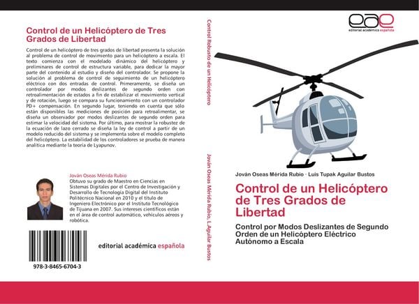 Produktbild: Control de un Helic&oacute;ptero de Tres Grados de Libertad