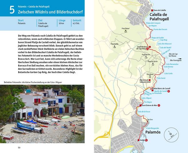 Produktbild: Costa Brava zu Fu&szlig; erleben