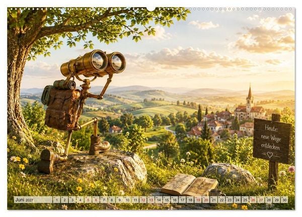 Produktbild: Wenn Dinge Geschichten erz&auml;hlen (Wandkalender 2027 DIN A2 quer), CALVENDO Monatskalender