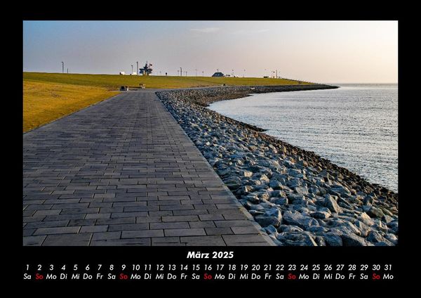 Produktbild: Nordsee 2025 Fotokalender DIN A3